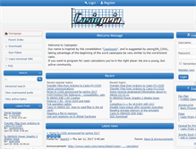 Tablet Screenshot of casiopeia.net